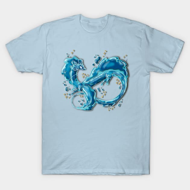 Livs Water Dragon T-Shirt by Kylieotter